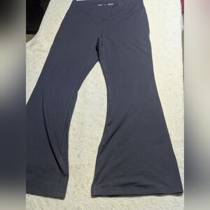 Old Navy PowerChill Super Flare Leggings XL Extra High Rise Go-Dry Navy